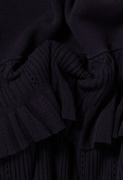 Tailliertes Strickkleid