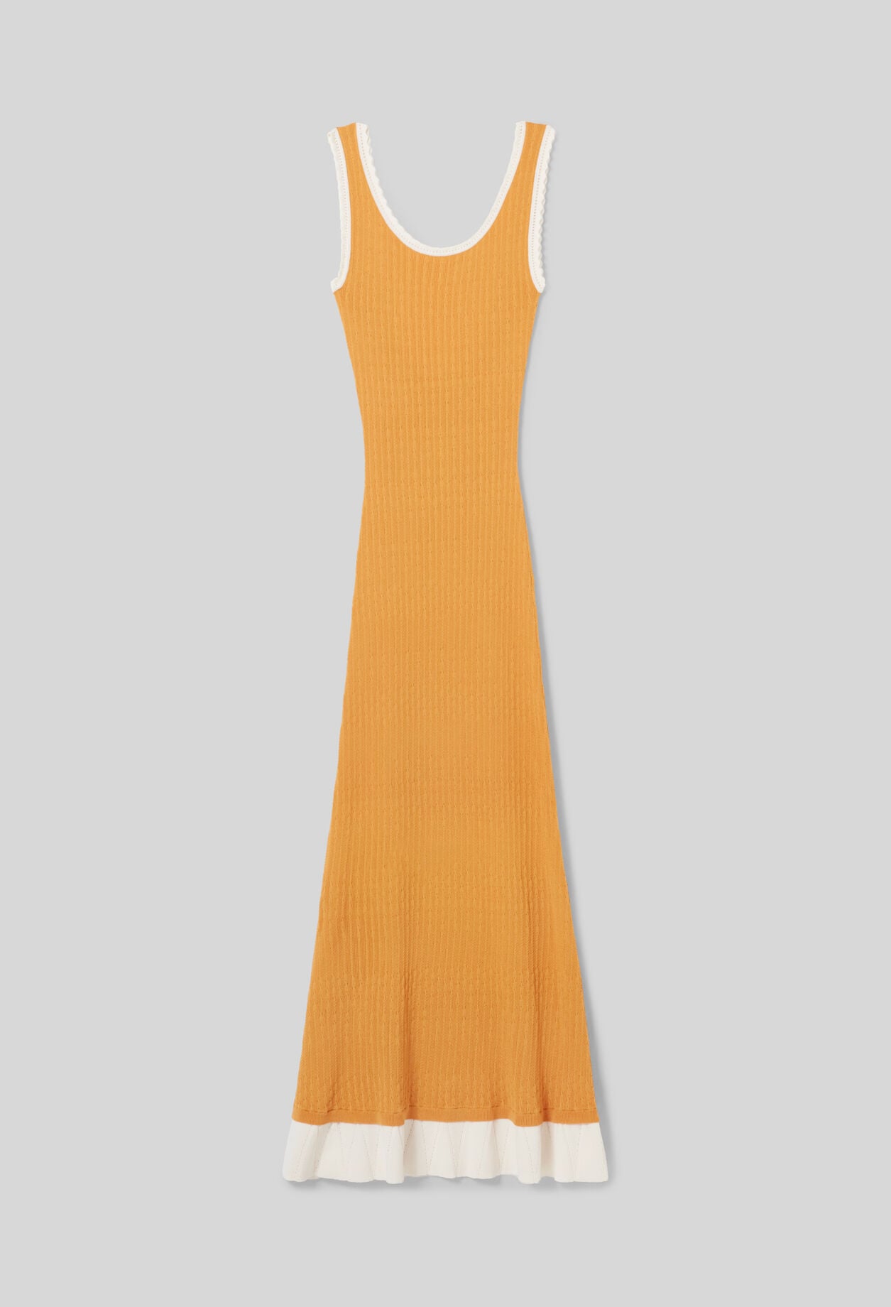 Langes Strickkleid
