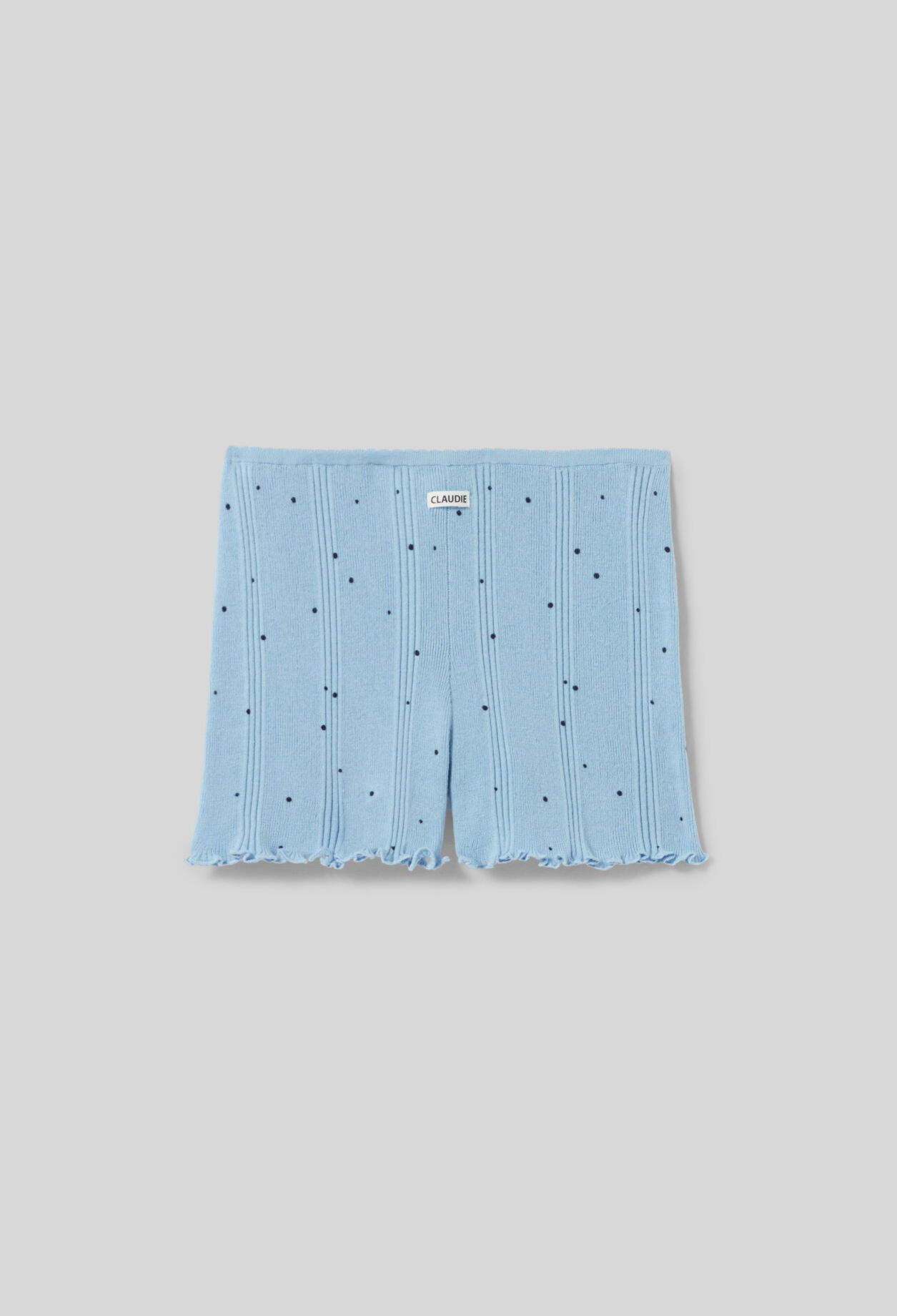 Feinstrick-Shorts