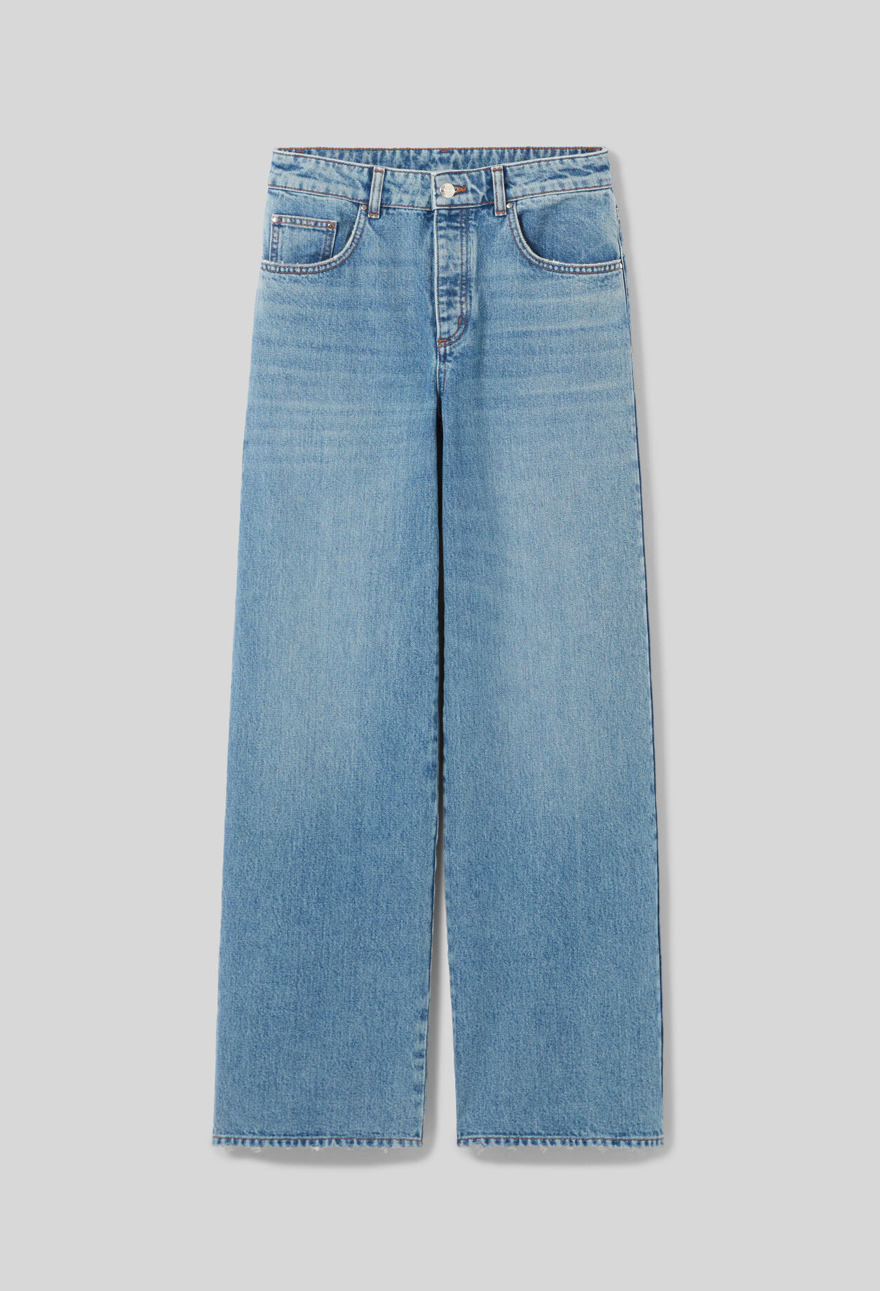 Straight-Leg-Jeans aus Denim