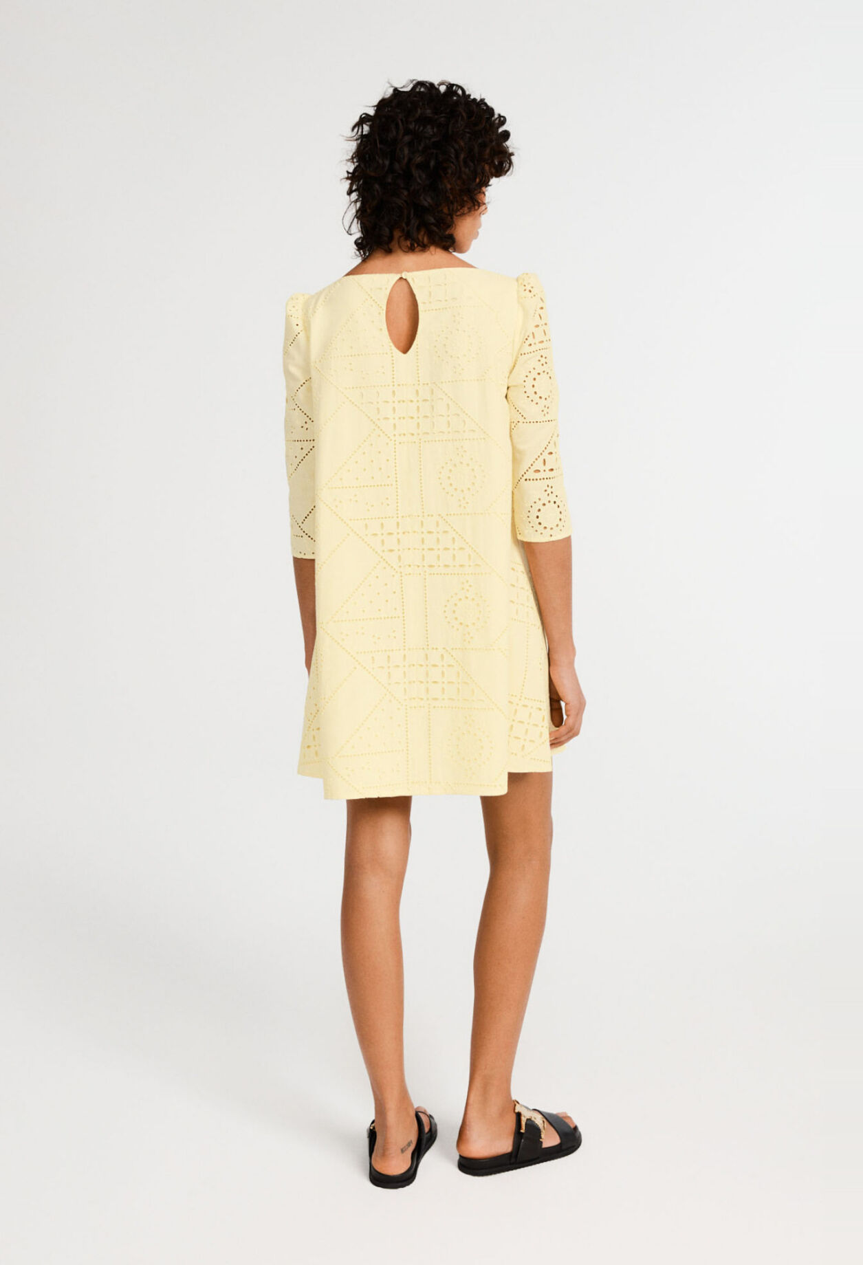 Rififi-Kleid aus Baumwolle