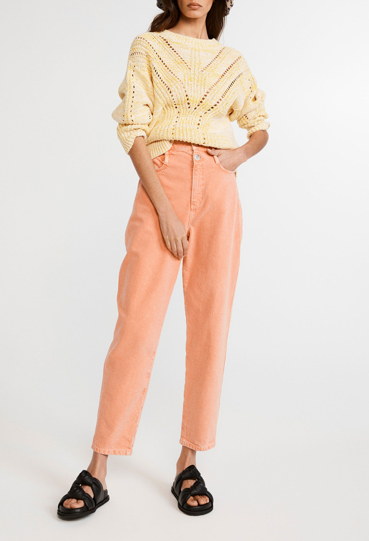Pullover mit Ajour-Details