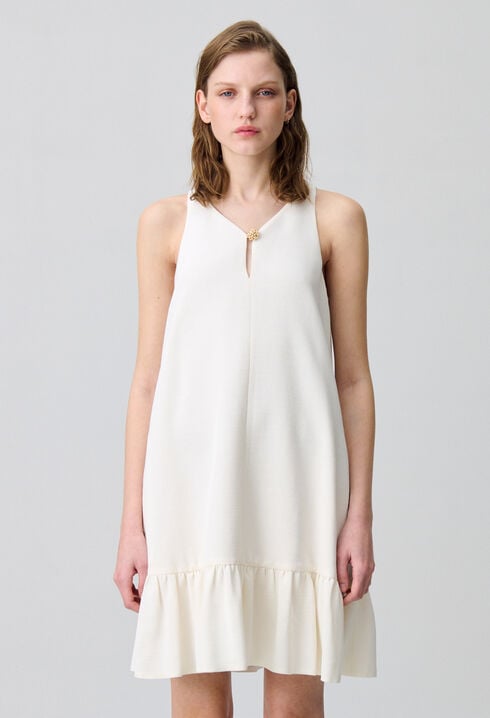 Ärmelloses kurzes Kleid