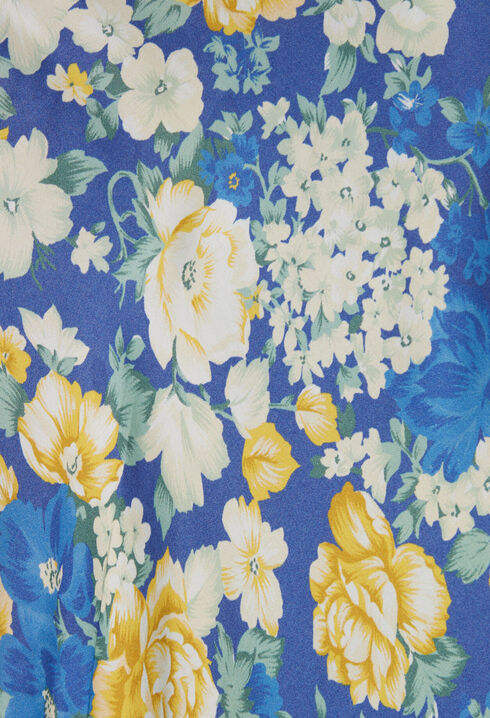 Midirock mit Blumenmuster