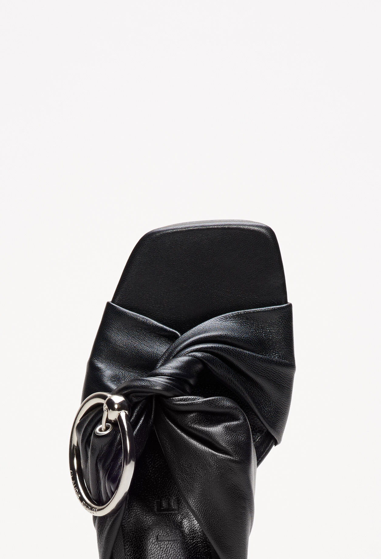 Mules Sandalen mit Metallschnalle