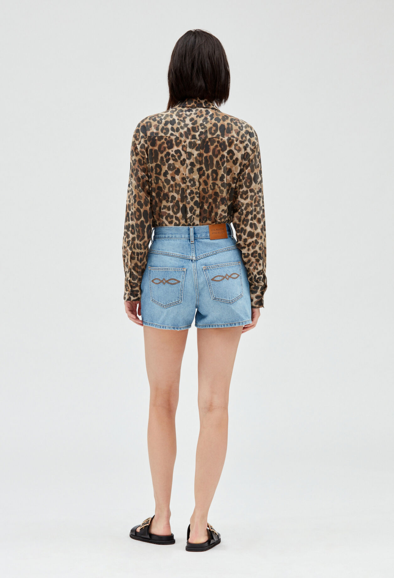 Jeans-Shorts, blau