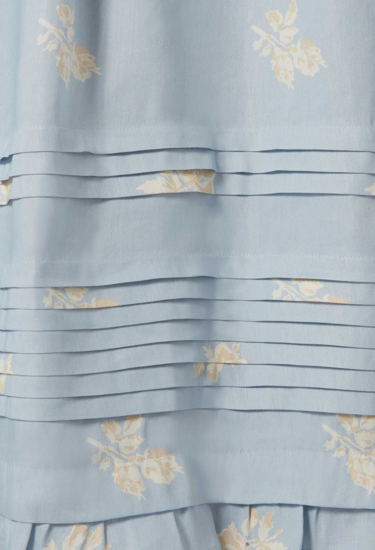 Midi-Rock mit Blumenmuster