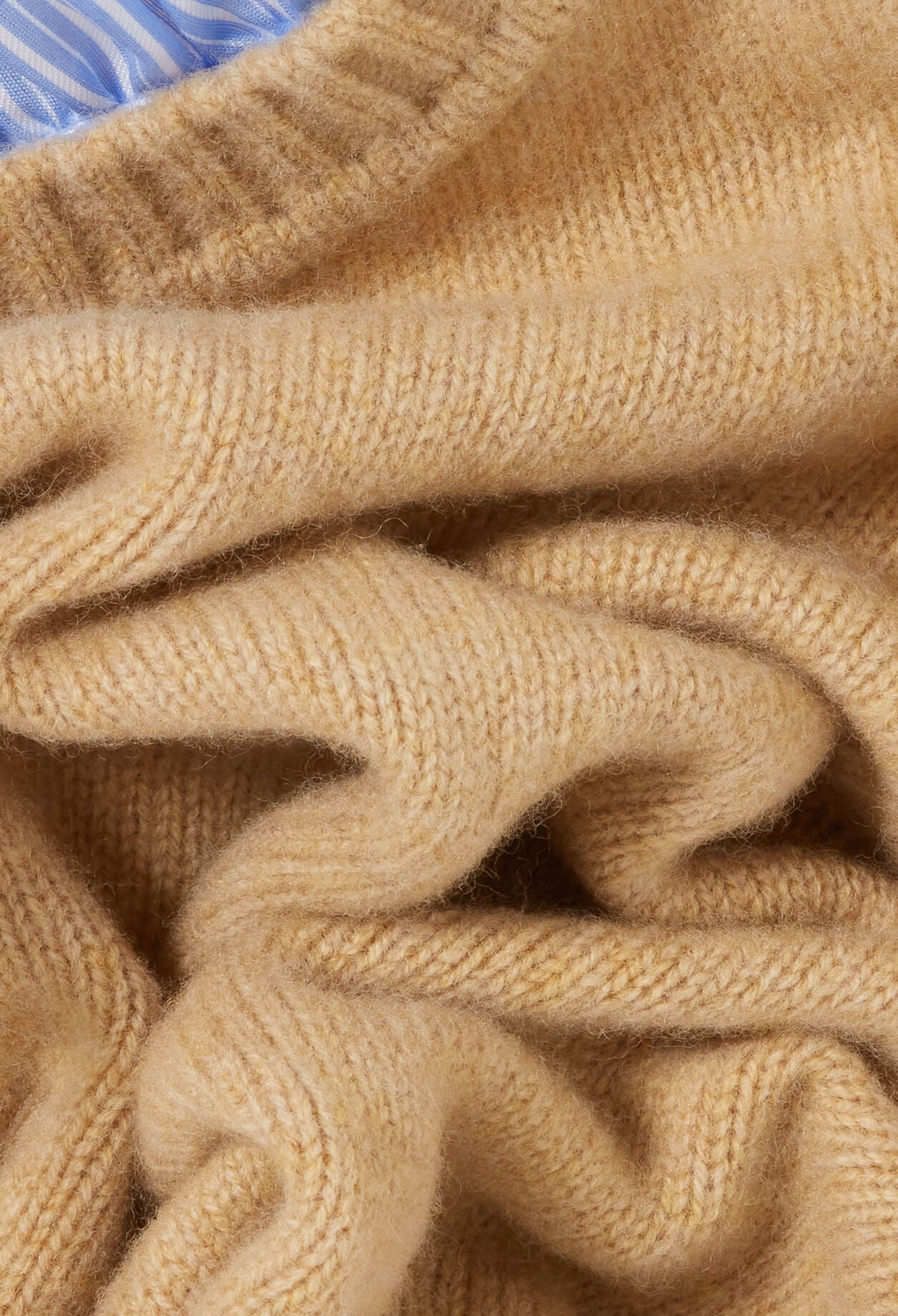 Gestreifter Wollpullover