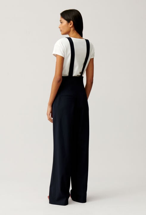 Trägerhose Marineblau