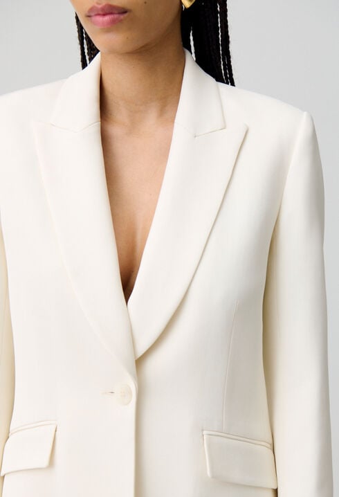 Taillierte Blazerjacke