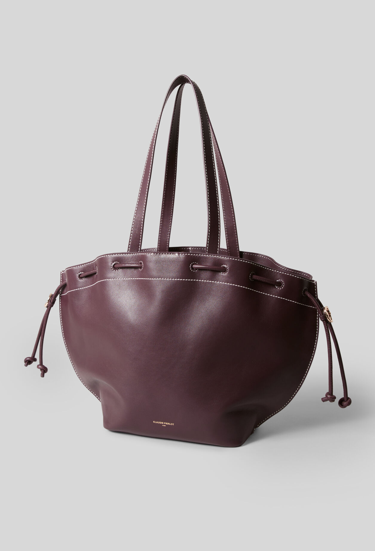 Glattleder-Shopper