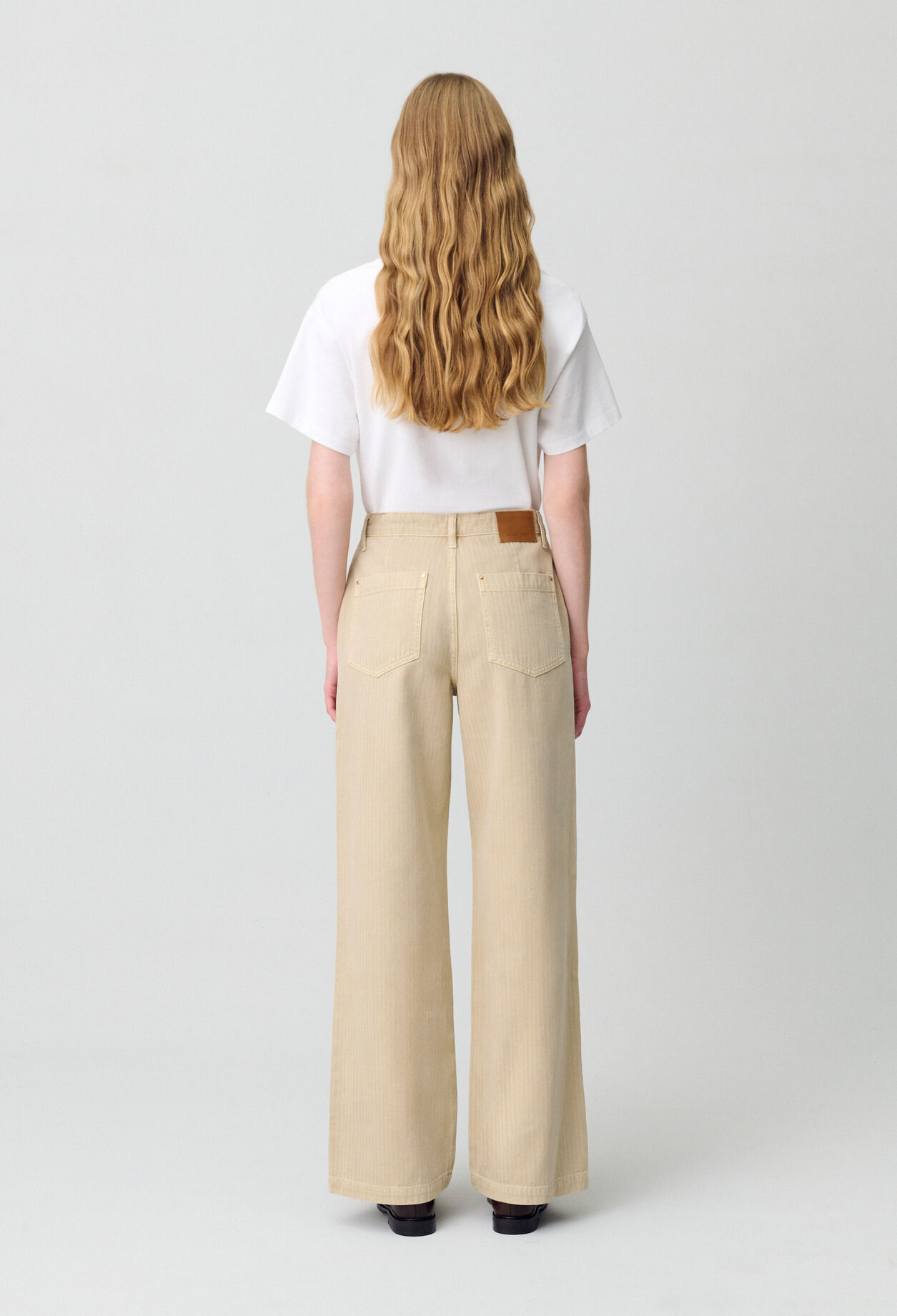Gerade Jeans aus Denim