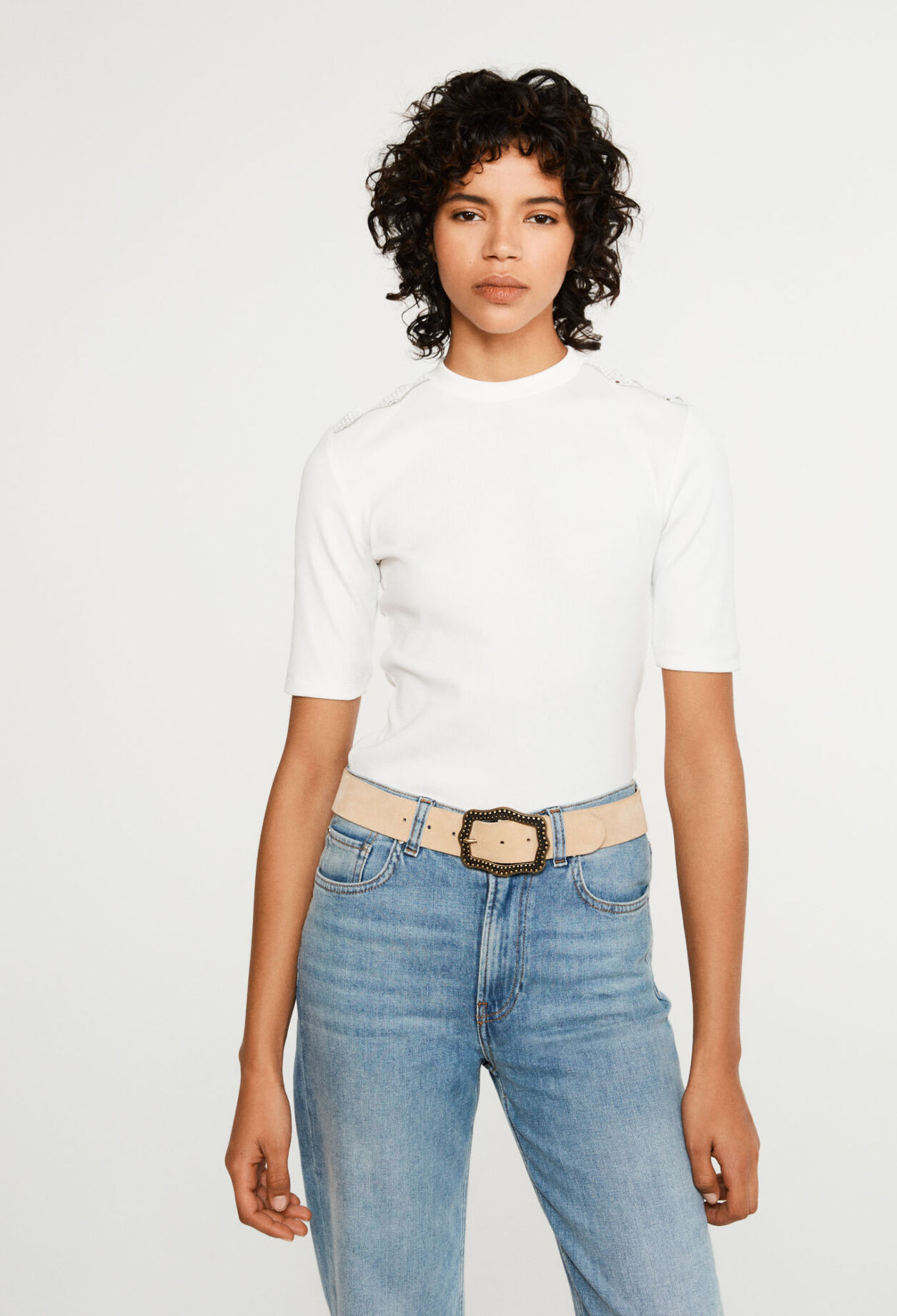T-Shirt aus Spitze