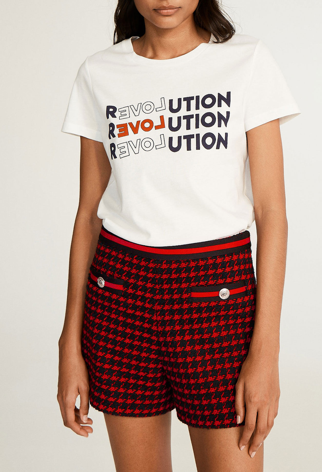 T-Shirt mit Siebdruck