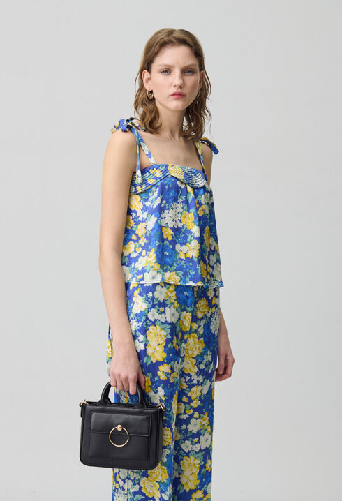 Anouck Tasche Glattleder Kette