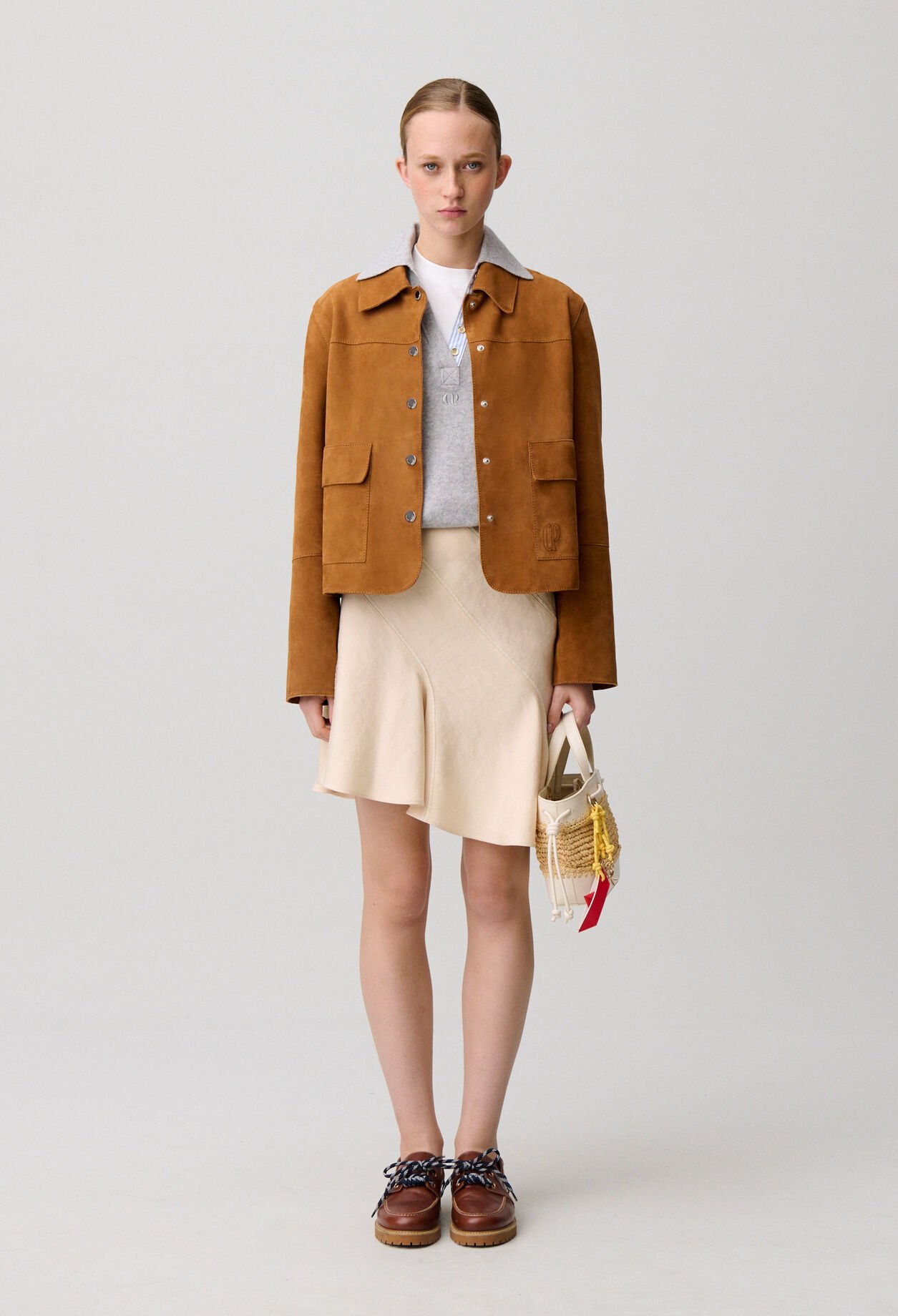 Asymmetrischer kurzer Rock