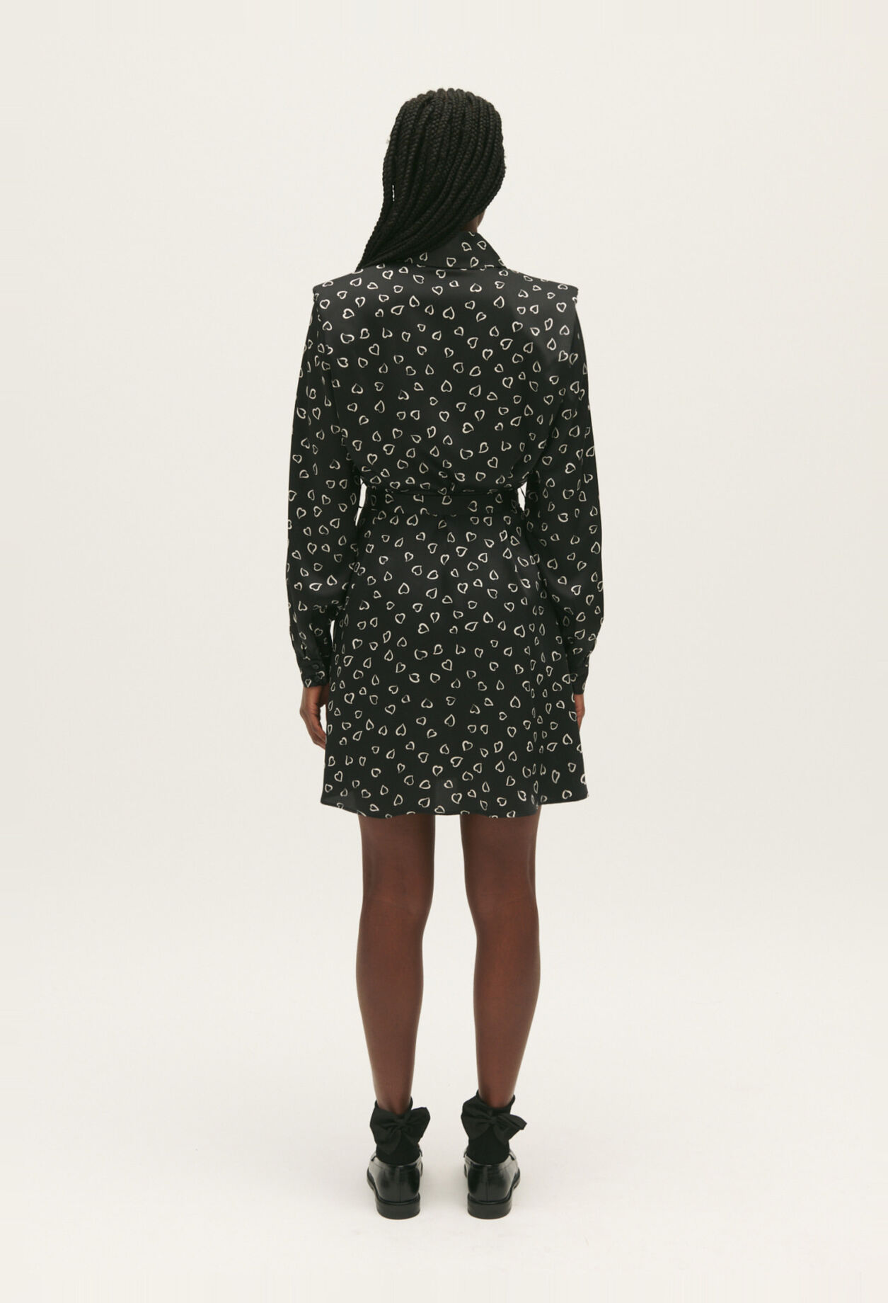 Kurzes Kleid mit Print