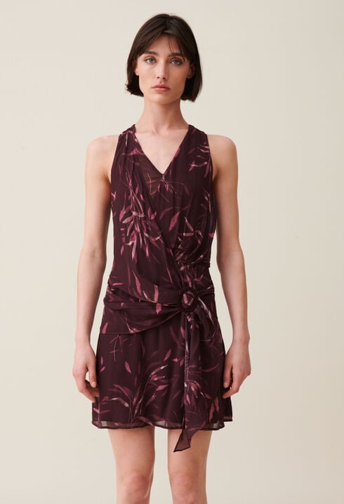 Kurzkleid ohne Ärmel und Futter