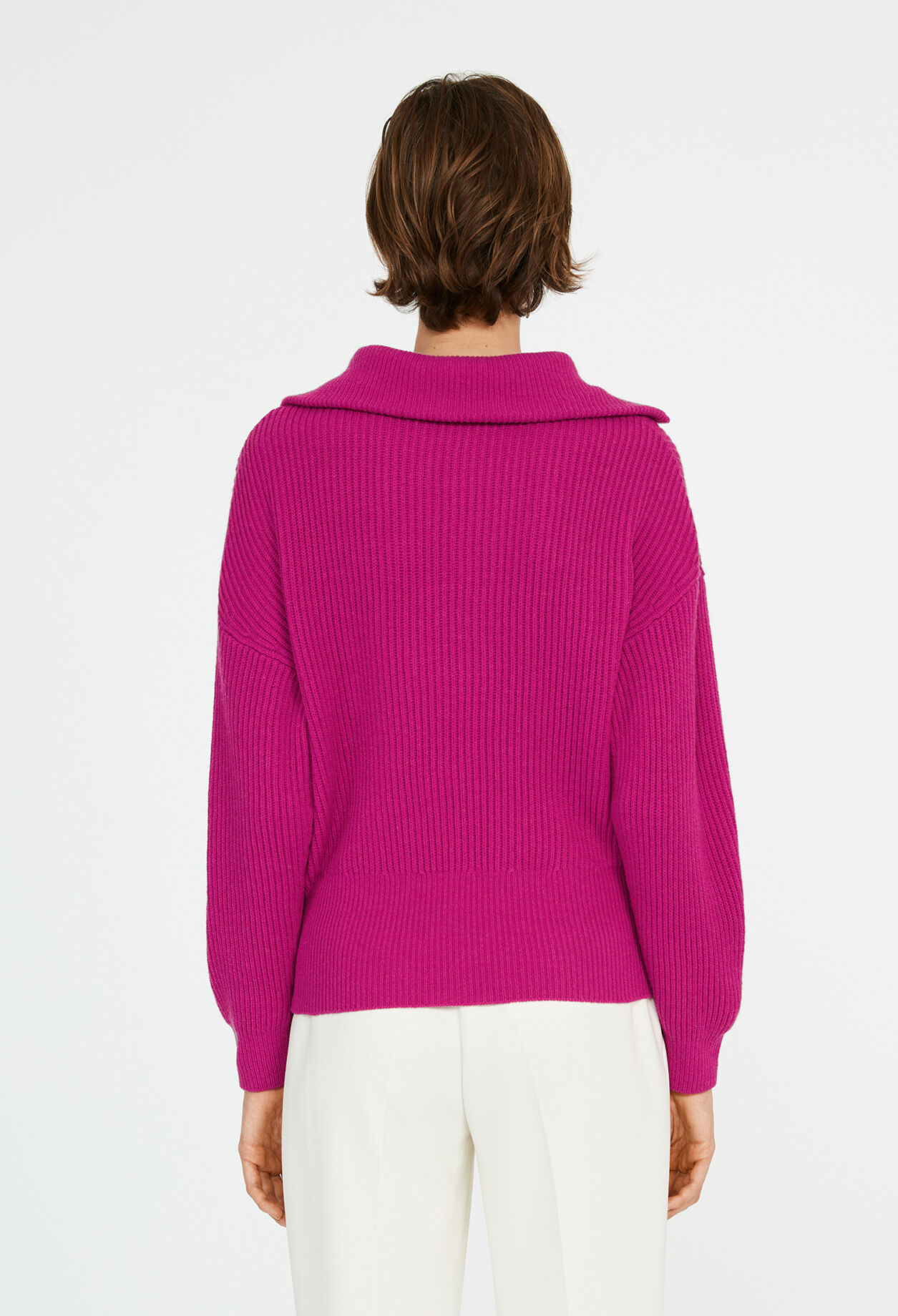 Pullover mit Troyerkragen