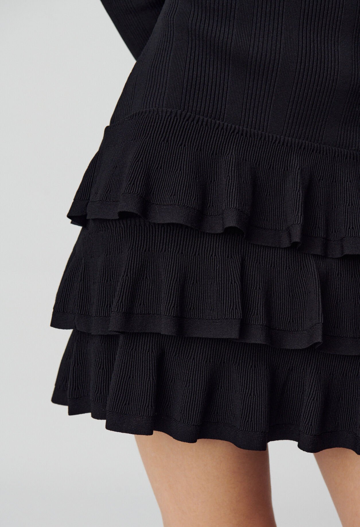 Kurzes Strickkleid