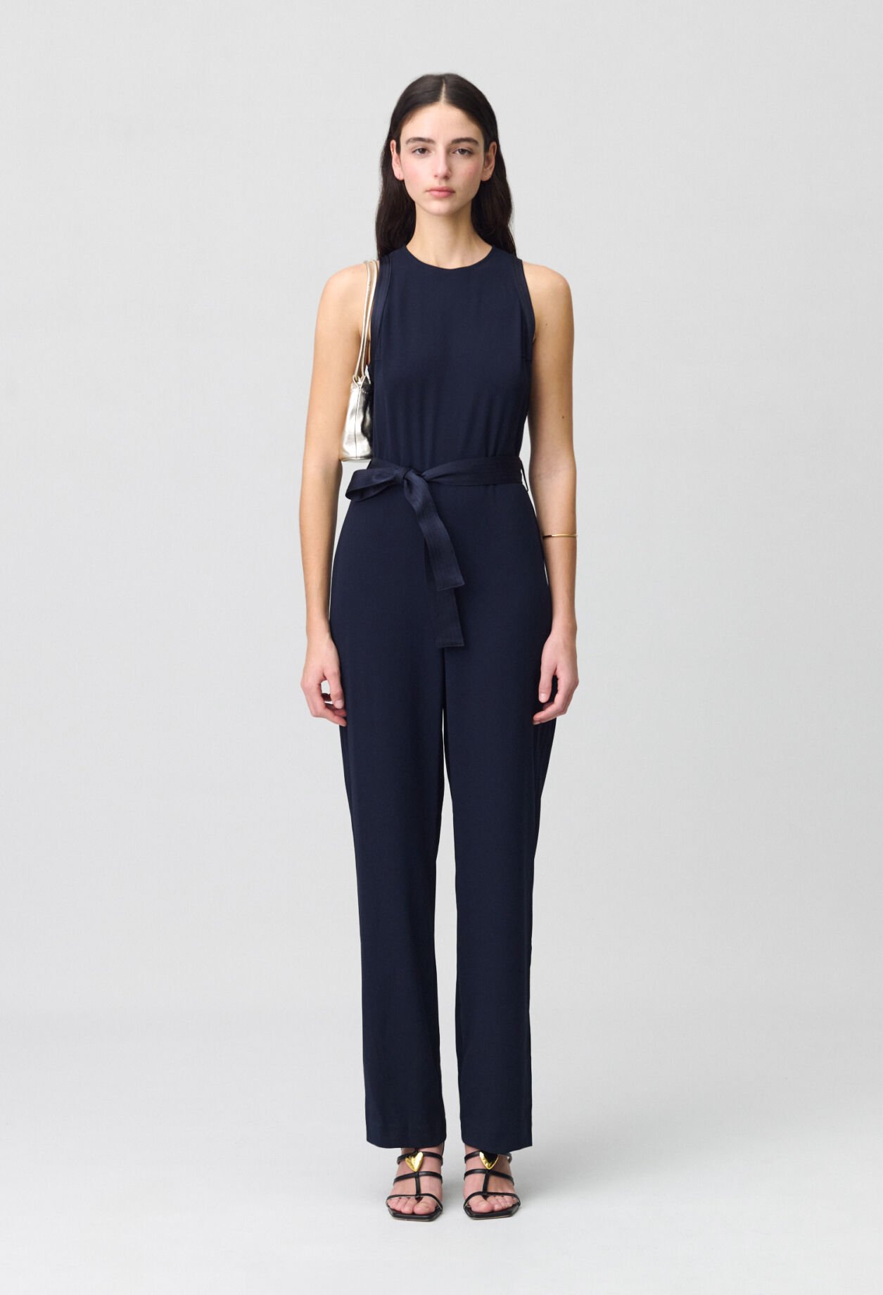 Jumpsuit, Marineblau