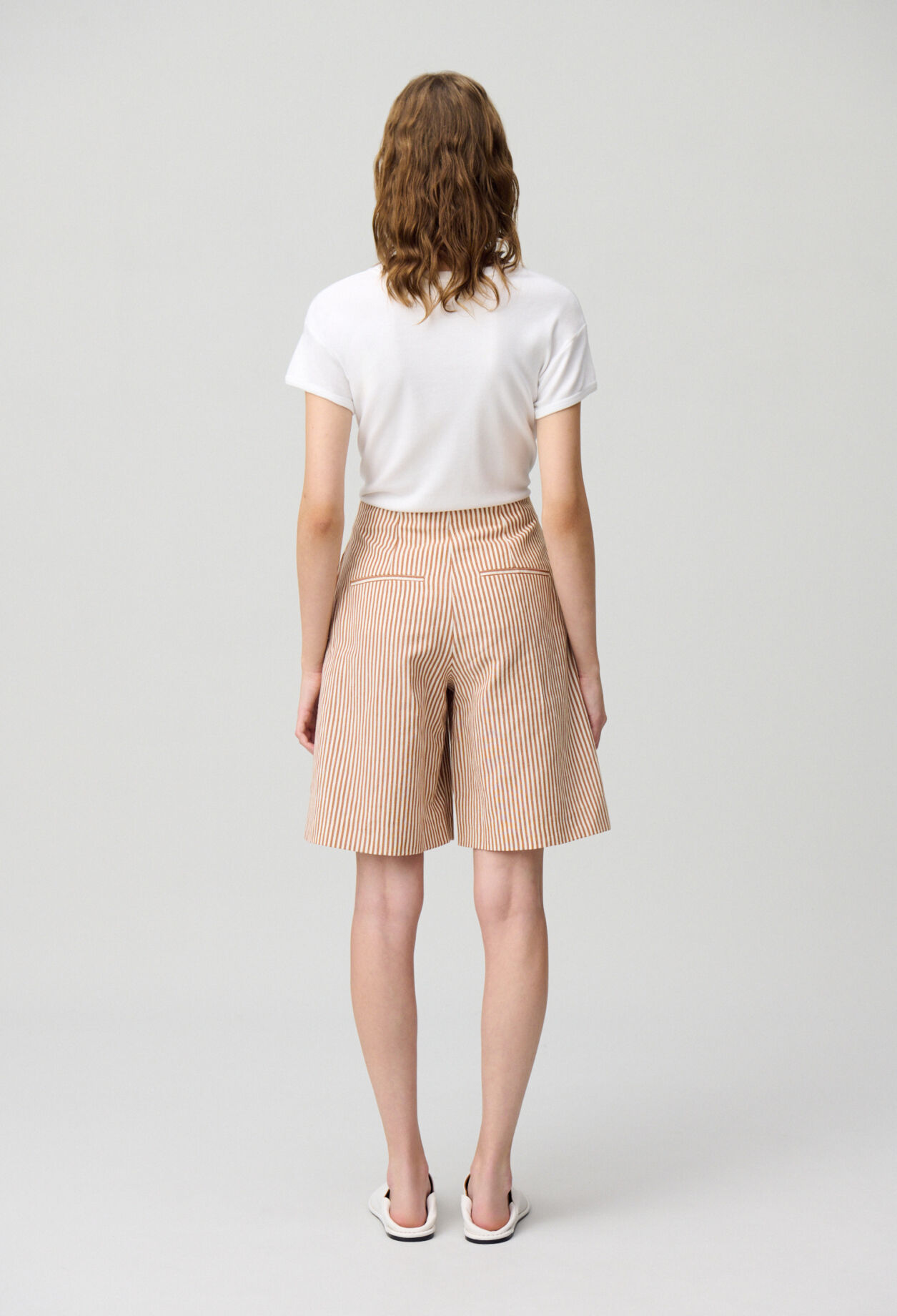 Gestreifte Shorts
