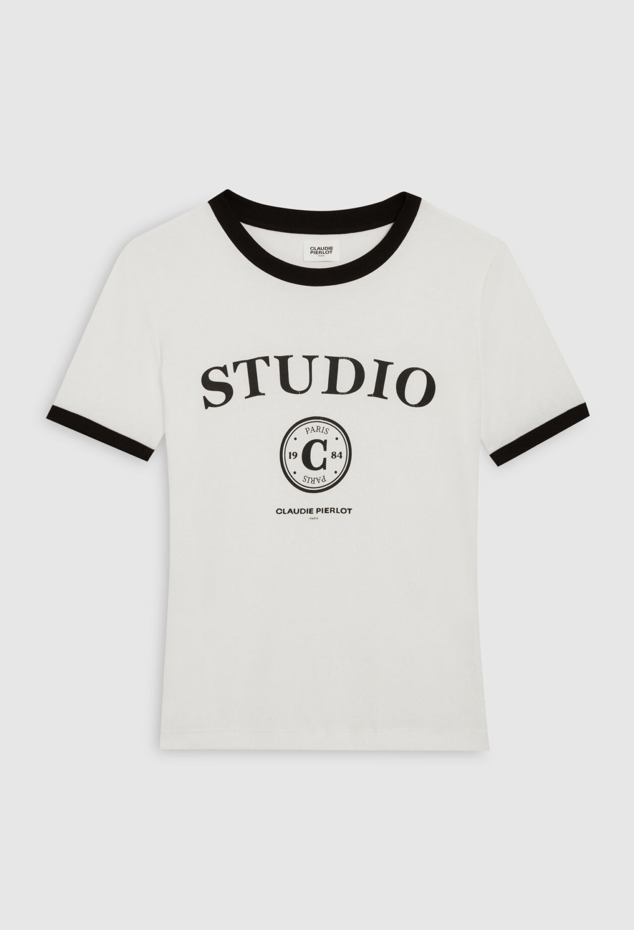 Zweifarbiges T-Shirt Studio