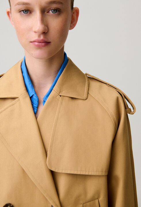 Kurzer Trenchcoat