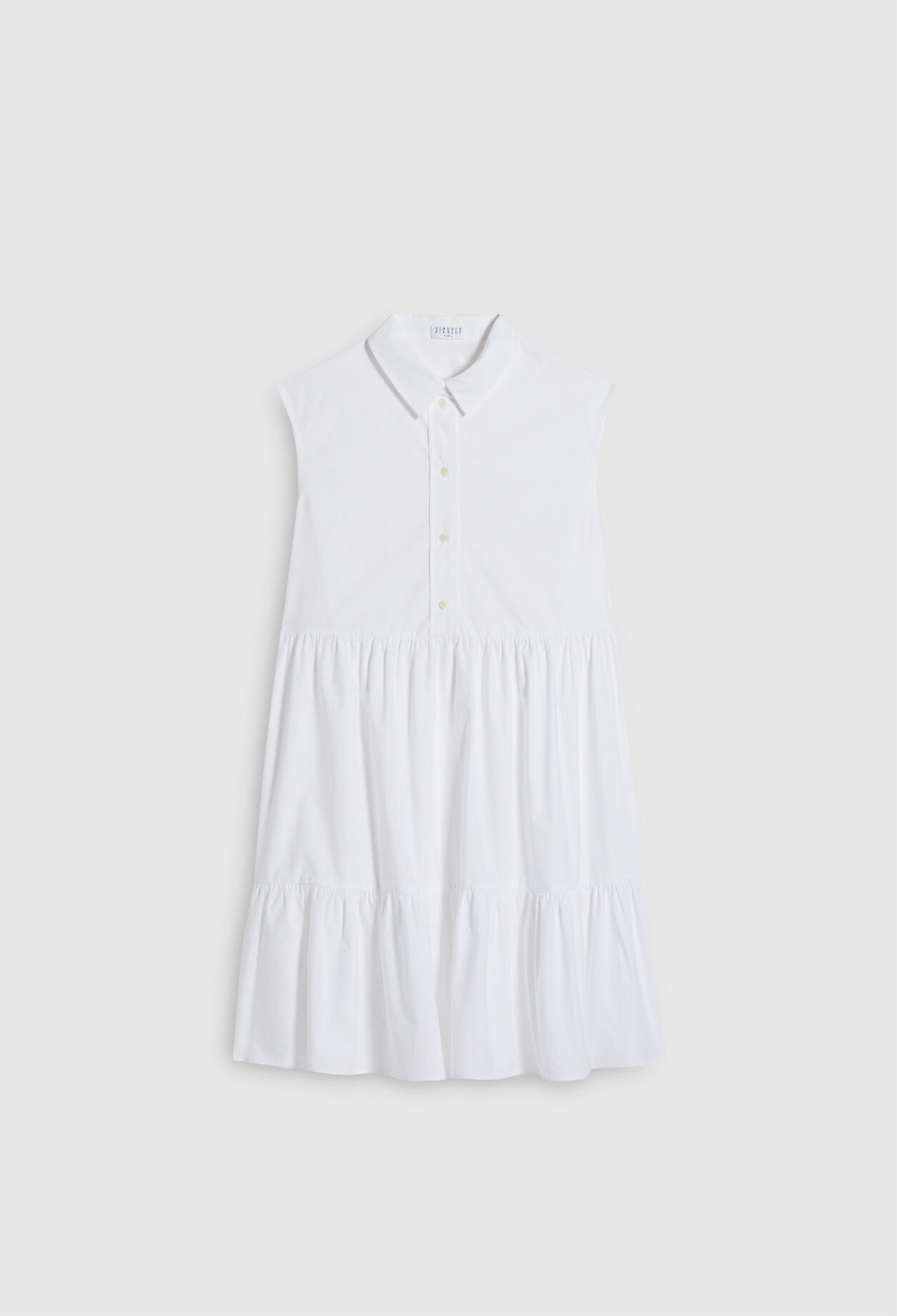 Ausgestelltes Kleid aus Bio-Baumwolle