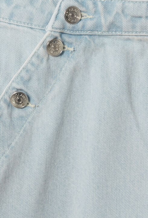 Denim-Jeans mit Latz