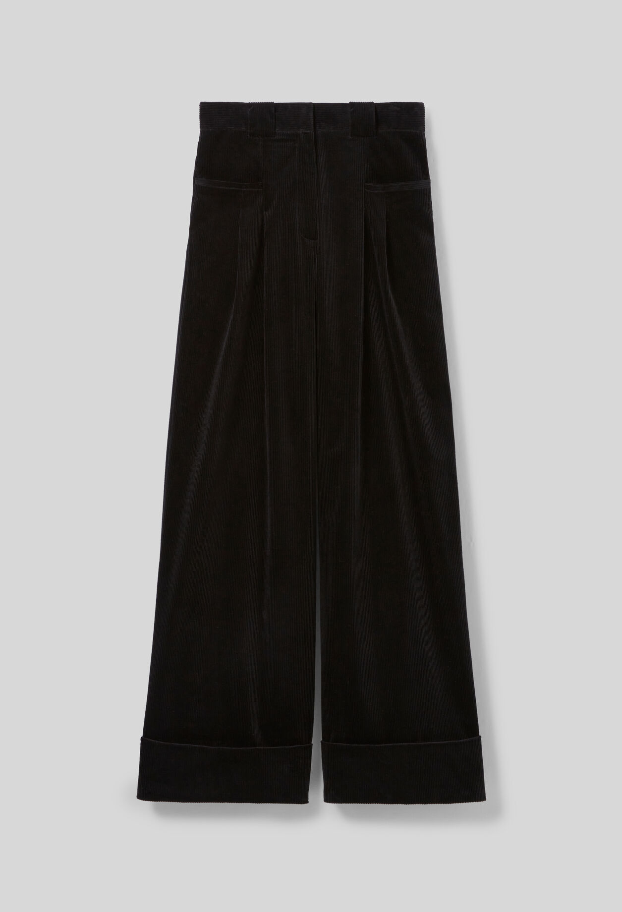 Weit geschnittene Cordhose