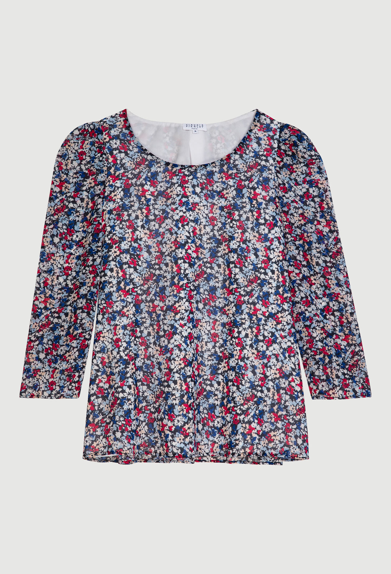 Bluse mit Blumenmuster