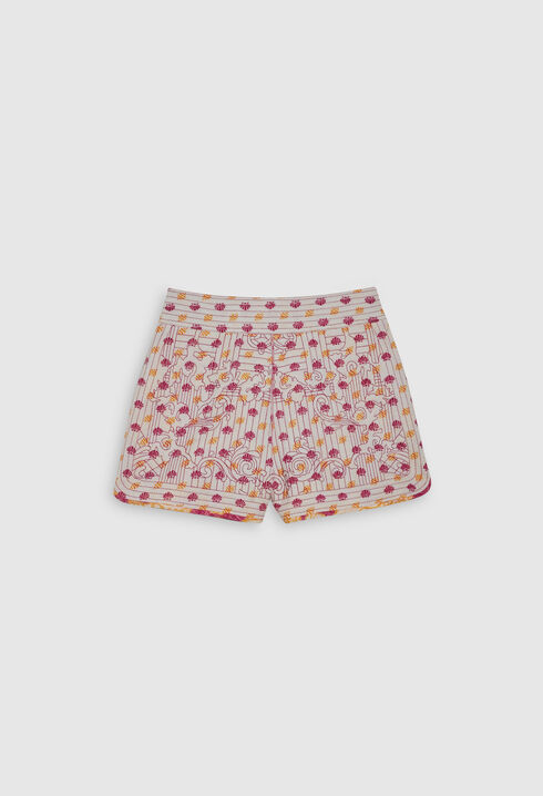 Gemusterte Shorts