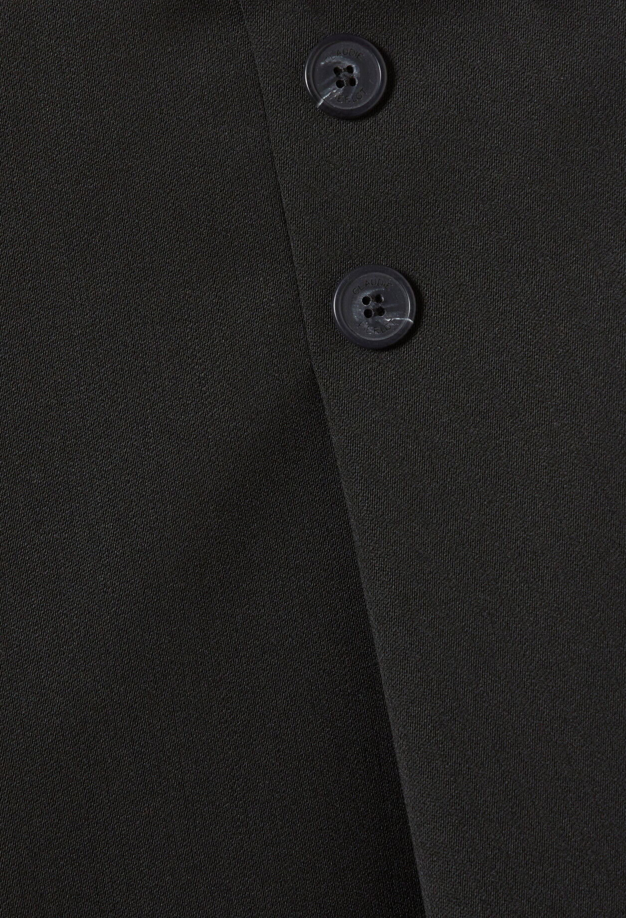 Weite Hose aus Wollmischung