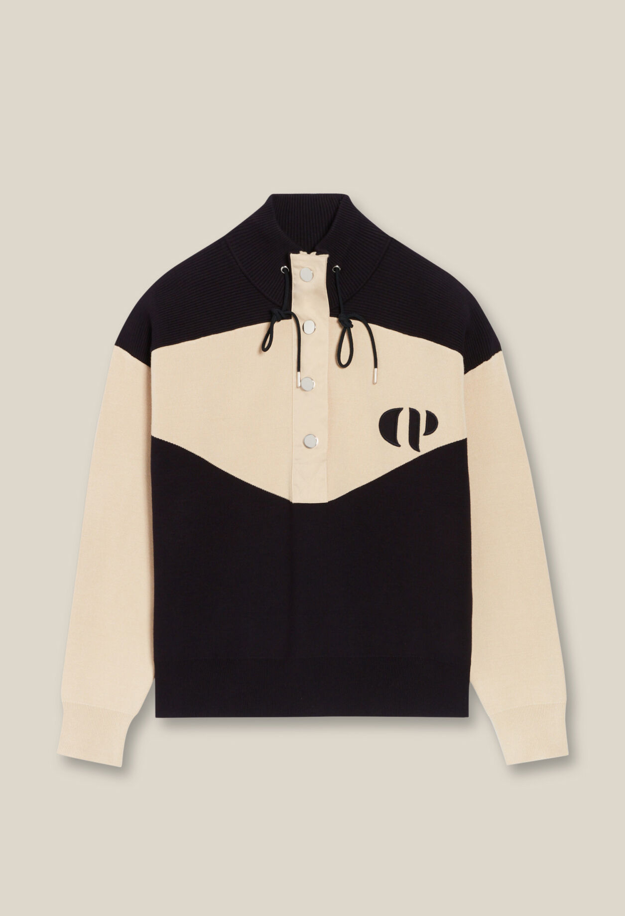 Sweatshirt Minimum Troyerkragen