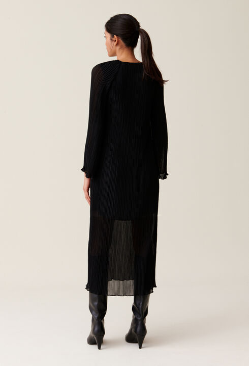 Langes, transparentes Kleid