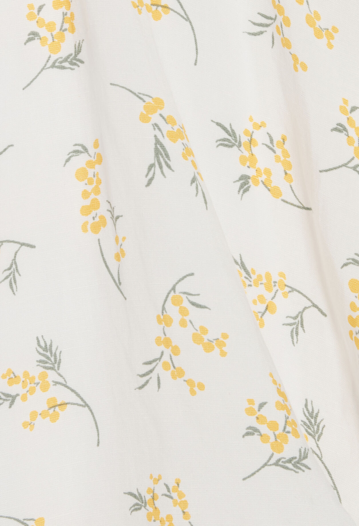 Asymmetrisches Midikleid, Mimose
