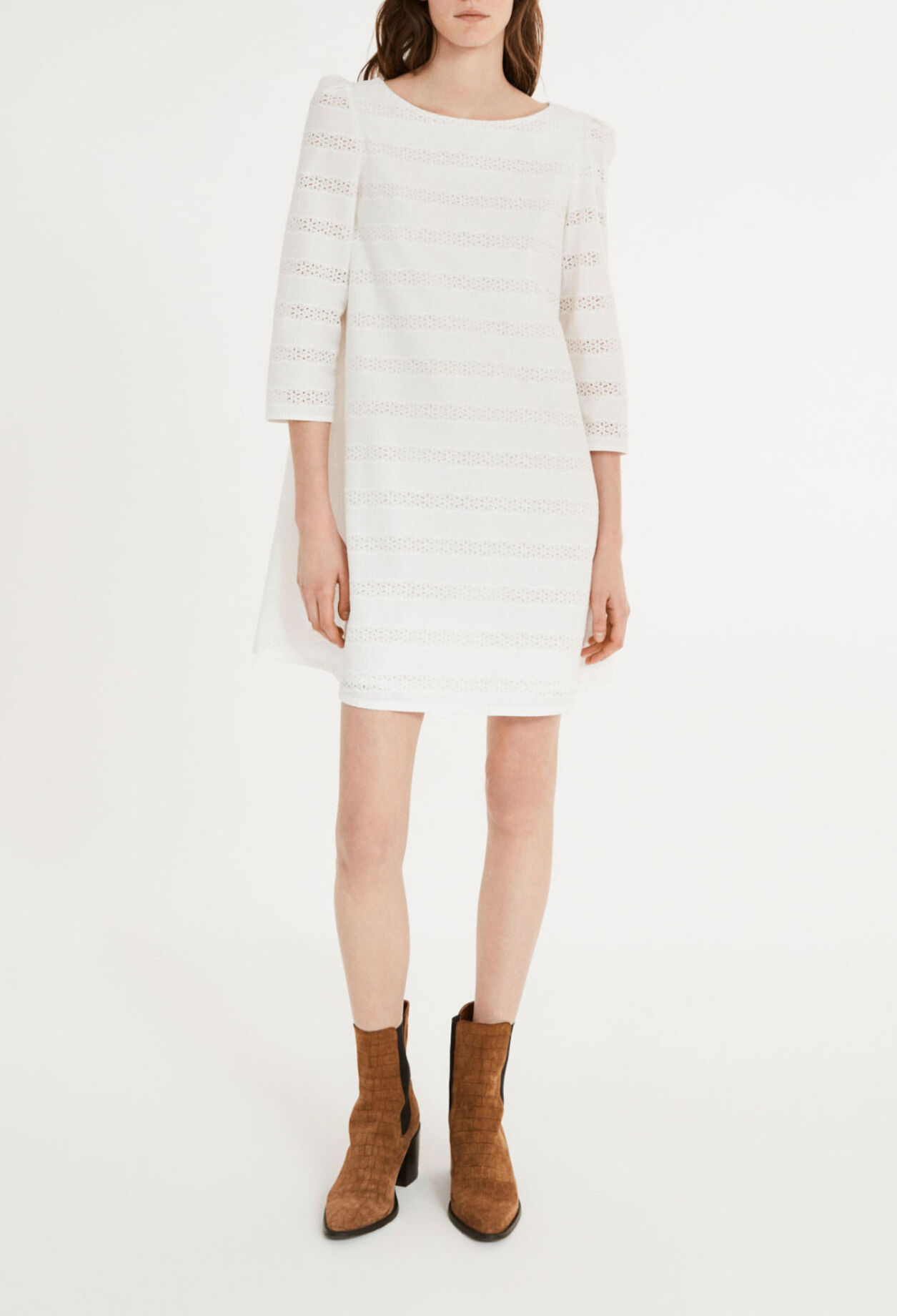 Weißes Kleid