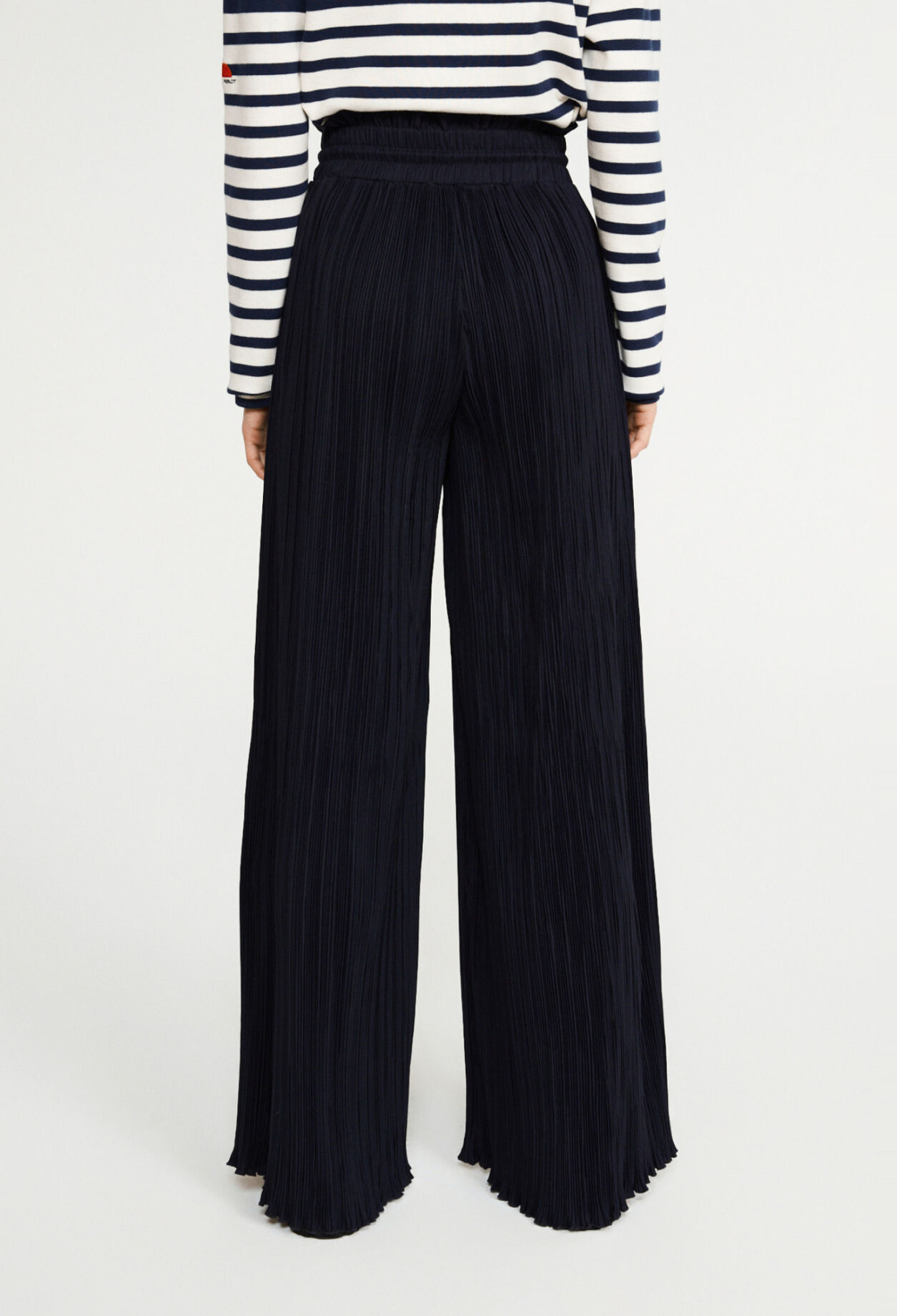 Plissierte Hose