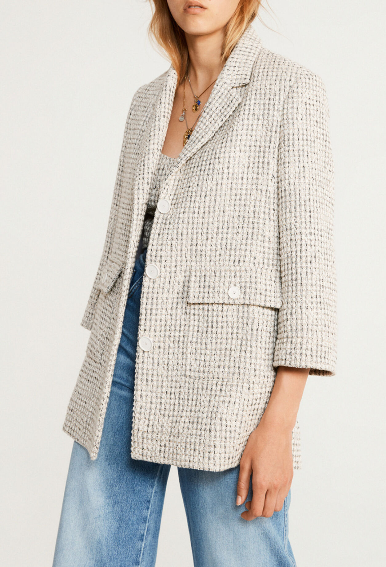 Jacke mit Karomuster