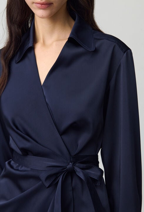 Wickelkleid halblang