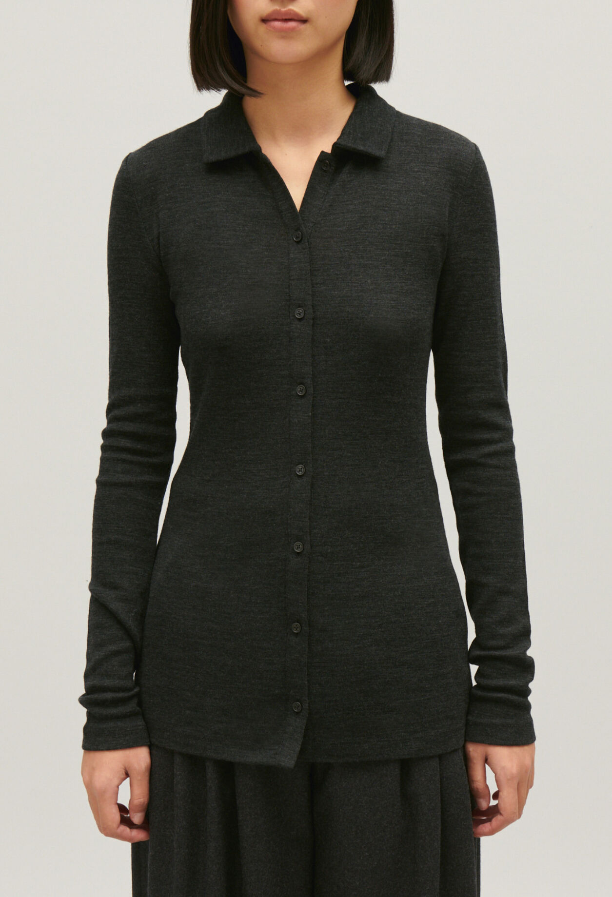 Hemdbluse Wolle