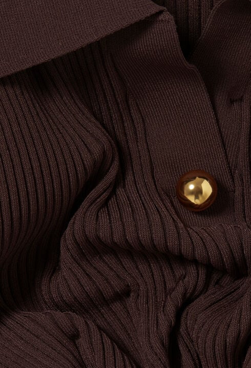 Knielanges Strickkleid