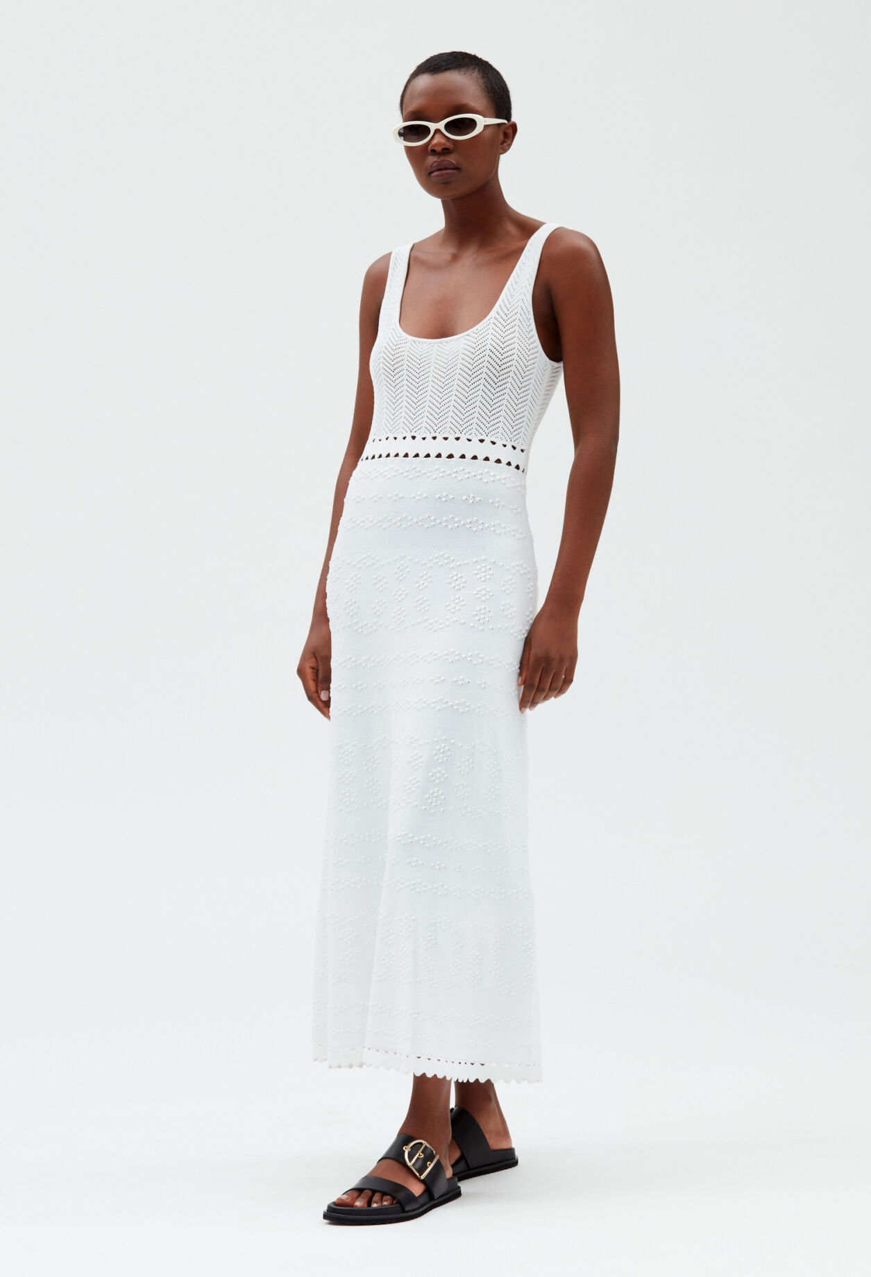 Midi-Strickkleid