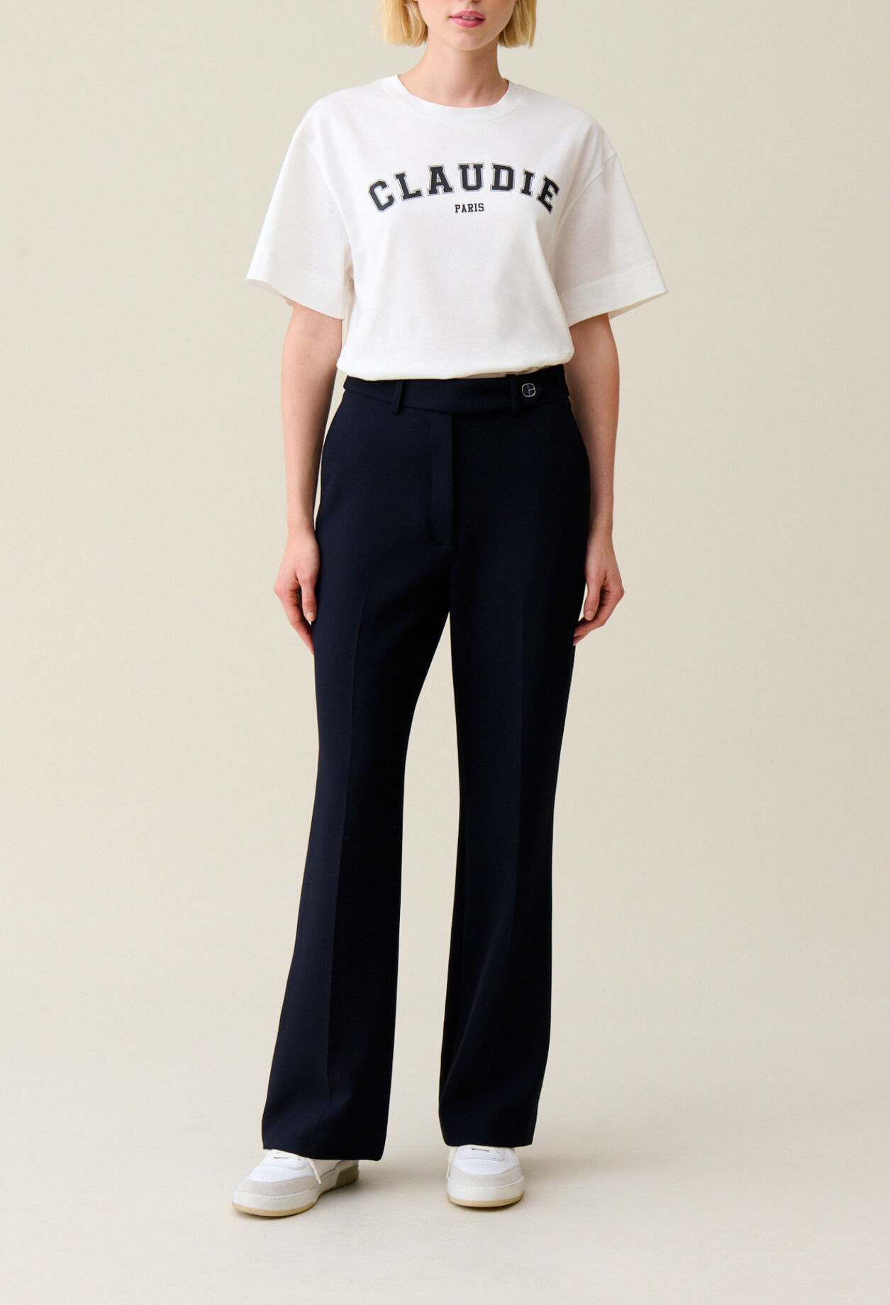 Kurz&auml;rmeliges T-Shirt Claudie Paris