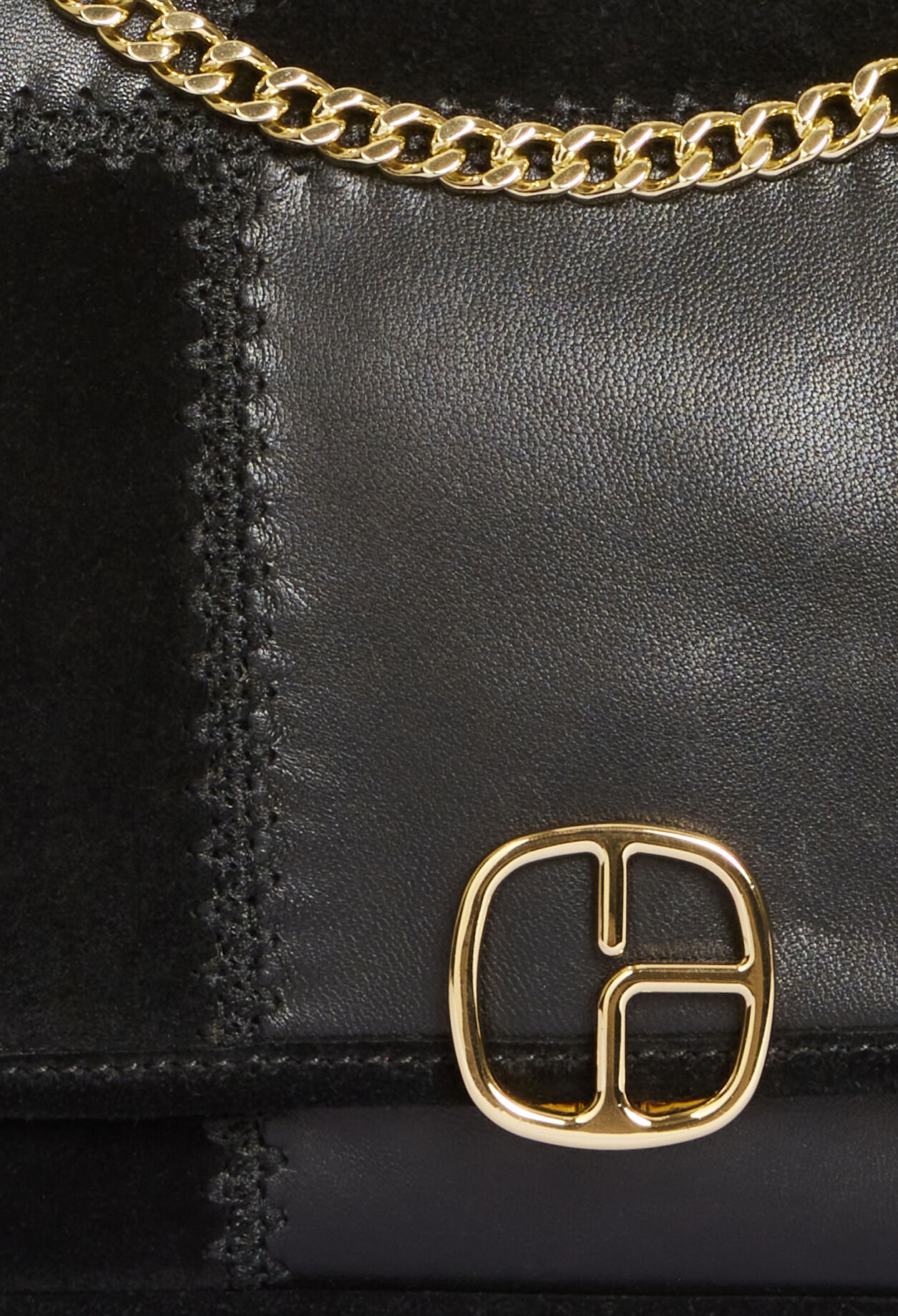 Schwarze Tasche Angelo Leder