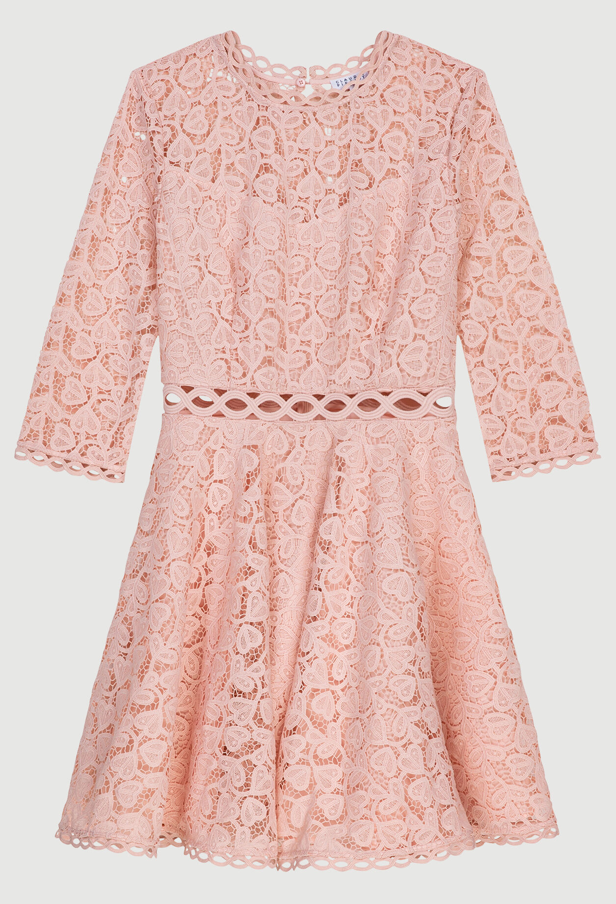 Kurzes Kleid aus Spitze