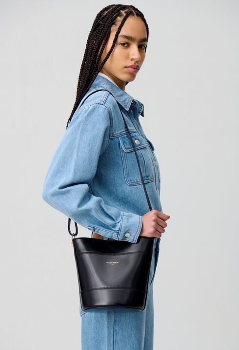 Solveig Tasche Eimer Leder