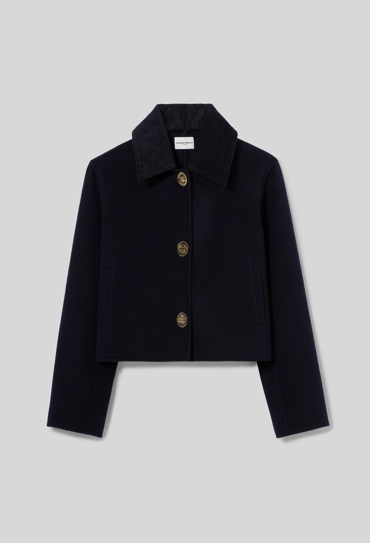 Kastige Cordjacke