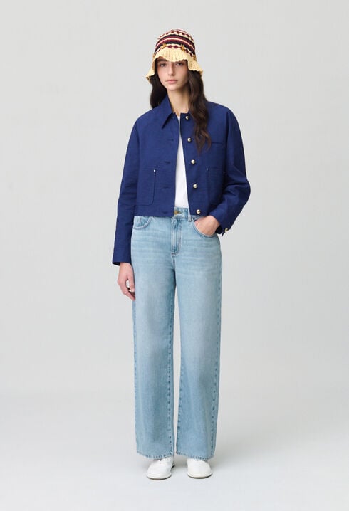 Hösen Denim Straight Leg